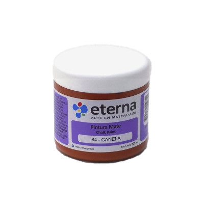 ETERNA- PINTURA MATE CHALK / TIZA X 200 ML 84 CANELA 