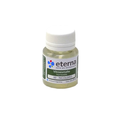 ETERNA- VITROESMALTE HORNEABLE X 37 ML 00 INCOLORO ETERNA- VITROESMALTE HORNEABLE X 37 ML 00 INCOLORO