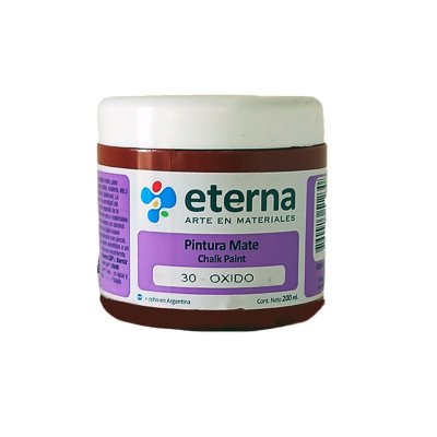 ETERNA- PINTURA MATE CHALK / TIZA X 200 ML 30 OXIDO