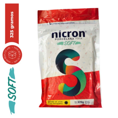 NICRON- PORCELANA FRIA NICRON SOFT X 325 GRS (20) 