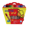 GIOTTO-DIDO- CRAYON GIOTTO BEBE X10 COLORES C/ SACAPUNTAS 