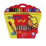 GIOTTO-DIDO- CRAYON GIOTTO BEBE X10 COLORES C/ SACAPUNTAS 