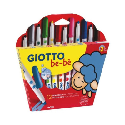 GIOTTO-DIDO- MARCADOR GIOTTO BEBE X 12 COLORES 0609 