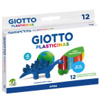 GIOTTO-DIDO- PLASTICINA GIOTTO NATURAL 12 COLORES  