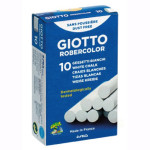 GIOTTO-DIDO- TIZA GIOTTO ROBERCOLOR X 10 UNIDADES BLANCAS 