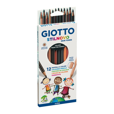 GIOTTO-DIDO- LAPIZ GIOTTO SKINTONES 12 TONOS GIOTTO-DIDO- LAPIZ GIOTTO SKINTONES 12 TONOS