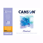 CANSON- BLOCK MONTVAL 18 X 25 300 G X 12 HJ   ENCOLADO