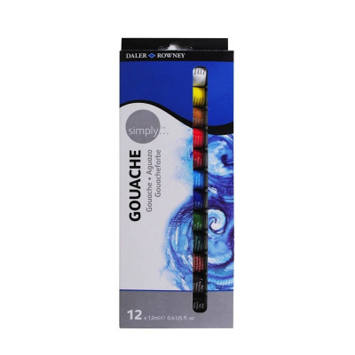 DALER- SET DE TEMPERA x12 SURTIDO
