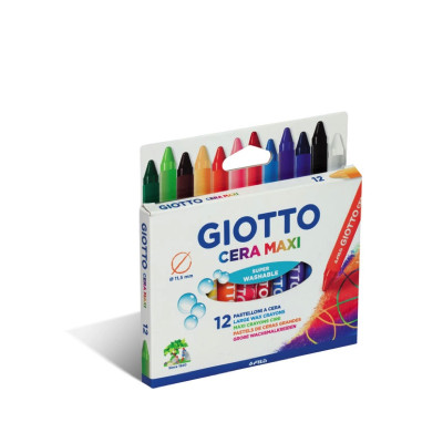 GIOTTO-DIDO- CRAYON GIOTTO MAXI x 12 COLORES