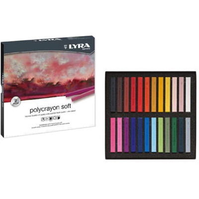 LYRA- PASTEL TIZA PROFESIONAL x 24 SURTIDO SOFT