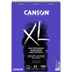 CANSON- BLOCK XL MIX MEDIA A3 300 G X 30 HJ  