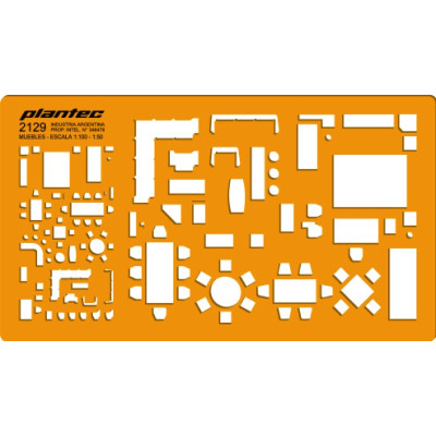 PLANTEC- PLANTILLA INYECTADA PLANTEC PROF 2129 MUEBLES 1:100 1/50 PLANTEC- PLANTILLA INYECTADA PLANTEC PROF 2129 MUEBLES 1:100 1/50