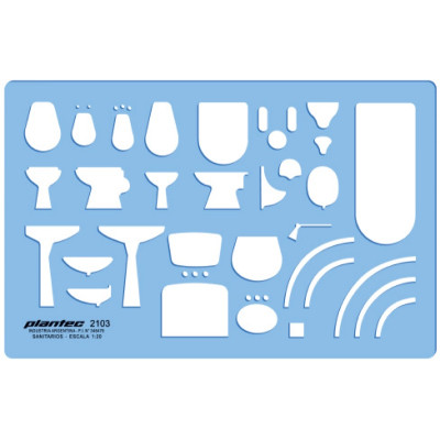 PLANTEC- PLANTILLA INYECTADA PLANTEC 2103 SANITARIOS 1:20 