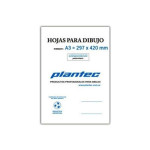 PLANTEC- HOJA P/ DIBUJO A3  142 GRMS. X 10 HJ ( 5562 ) 