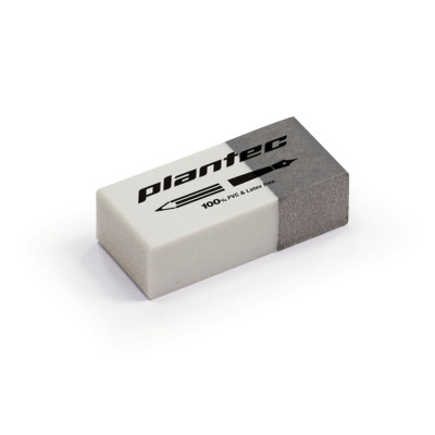 PLANTEC- GOMA PARA LAPIZ  Y TINTA PLANTEC 38X17X12 CHICA 19421 