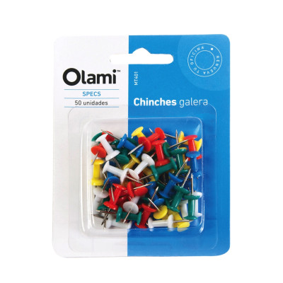OLAMI ESC/COM- CHINCHE BLISTER GALERA X 50 UN (CAJA X 24 BLISTERS)