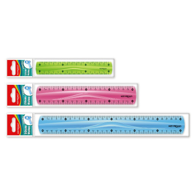 OLAMI ESC/COM- REGLA FLEXIBLE DE 20cm (CAJA x24)