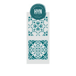 HYN- STENCIL ARTISTICO SERIE J 11 X 25 STJ005