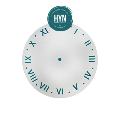HYN- STENCIL ARTISTICO SERIE RELOJES A DIAM. 40 STRA40002