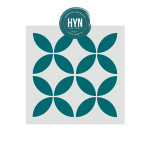 HYN- STENCIL DECORATIVOS ARTISTICOS SERIE MAYOLICA STMY15002