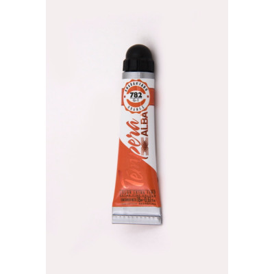 ALBA- TEMPERA PROFESIONAL BASICOS  X 18 ML 782 ANARANJADO 