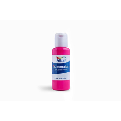 ALBA- ACRILICO X 60 ML. BASICOS 496 MAGENTA INTENSO ALBA- ACRILICO X 60 ML. BASICOS 496 MAGENTA INTENSO