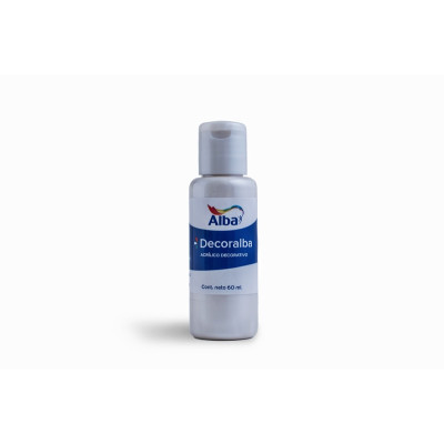 ALBA- ACRILICO X 60 ML. ESPECIALES 412 BLANCO PERLADO ALBA- ACRILICO X 60 ML. ESPECIALES 412 BLANCO PERLADO