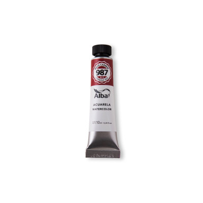 ALBA- ACUARELA PROFESIONAL x10ML. G3 ROJO CARMIN 987 ALBA- ACUARELA PROFESIONAL x10ML. G3 ROJO CARMIN 987