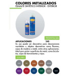 KUWAIT- ESMALTE EN AEROSOL X 240 CC METALIZADO ORO 