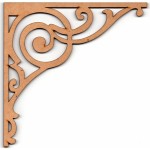 LASER DIX- DECO Y ARTESANIAS COD. 0116 20 ESQUINERO