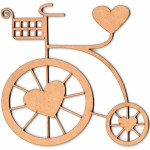 LASER DIX- DECO Y ARTESANIAS COD. 0314 20 BICICLETA