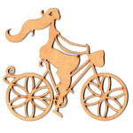LASER DIX- DECO Y ARTESANIAS COD. 0315 30 BICICLETA