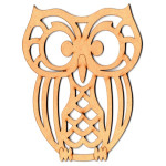 LASER DIX- DECO Y ARTESANIAS COD. 0073 10 BUHOS Y LECHUZAS