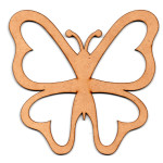 LASER DIX- DECO Y ARTESANIAS COD. 0188  6 MARIPOSAS