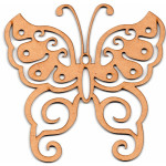 LASER DIX- DECO Y ARTESANIAS COD. 0199 10 MARIPOSAS