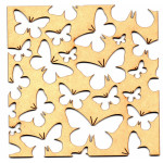 LASER DIX- DECO Y ARTESANIAS COD. 0283 30 MARIPOSAS