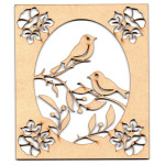 LASER DIX- DECO Y ARTESANIAS COD. 0580 20 PAJAROS
