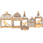 LASER DIX- DECO Y ARTESANIAS COD. 0159 30 PAJAROS