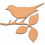 LASER DIX- DECO Y ARTESANIAS COD. 0208  6 PAJAROS