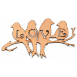 LASER DIX- DECO Y ARTESANIAS COD. 0212 30 PAJAROS
