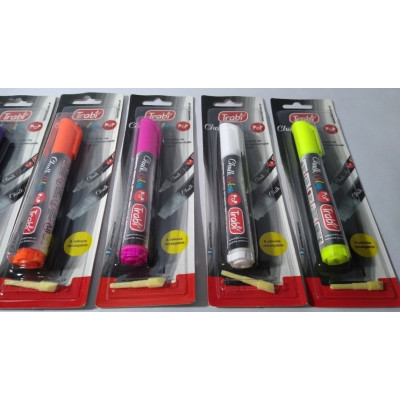 TRABI- MARCADOR PINT. CHALK P.MED. 4 A 6MM 00 BLANCO